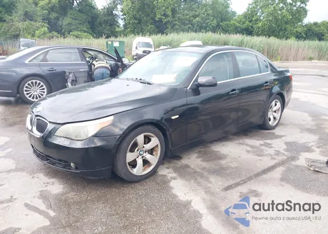 2007 BMW 530I z USA, uszkodzony, nr VIN WBANE73557CM45539